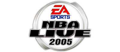NBA Live 2005 logo for Playstation 2